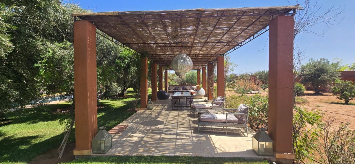 autour de la piscine Marrakech 