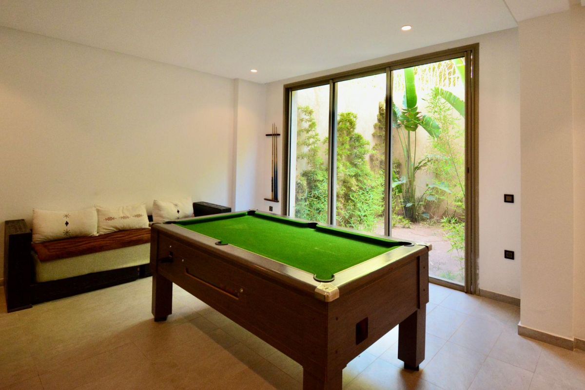 BILLARD MARRAKECH VILLA PROCHE AMELKIS