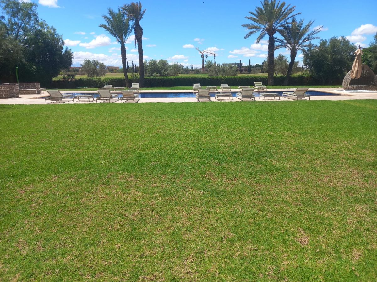 jardin piscine front de golf Al Maaden Marrakech 