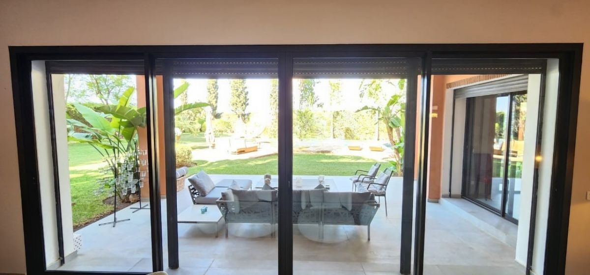 vue jardin marrakech targa