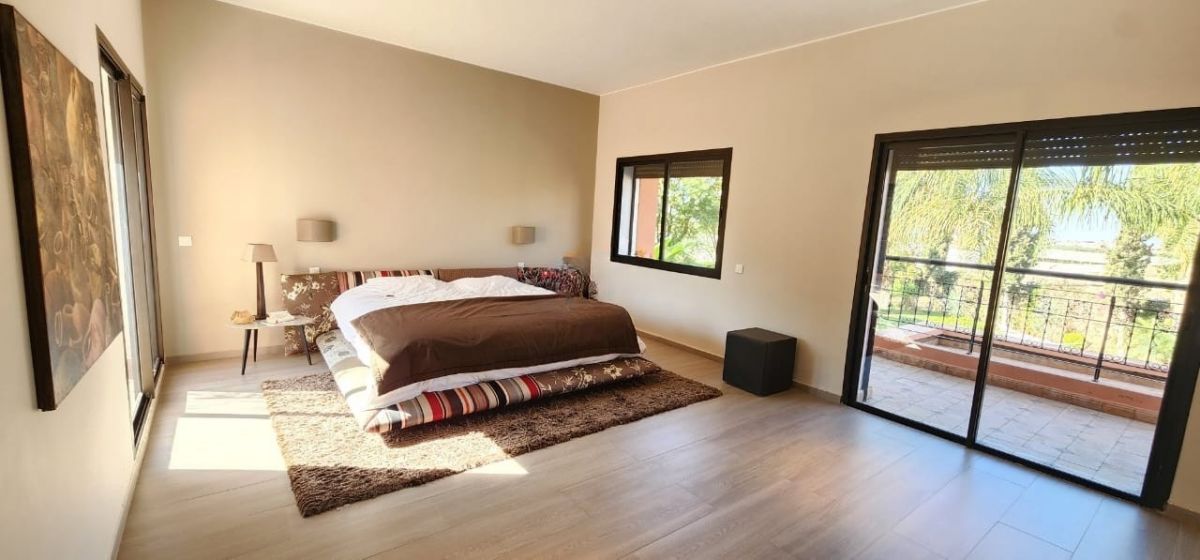 chambre et terrasse marrakech targa