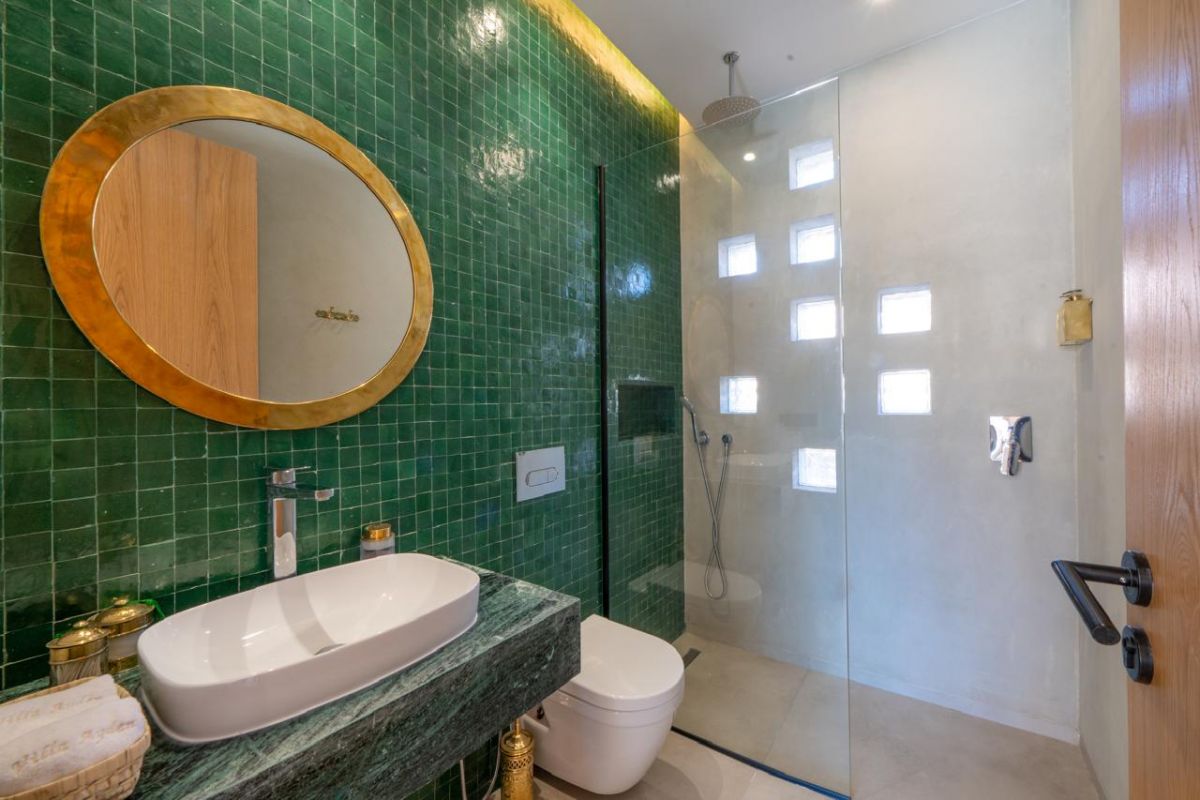 salle douche 1 villa marrakech route amizmiz