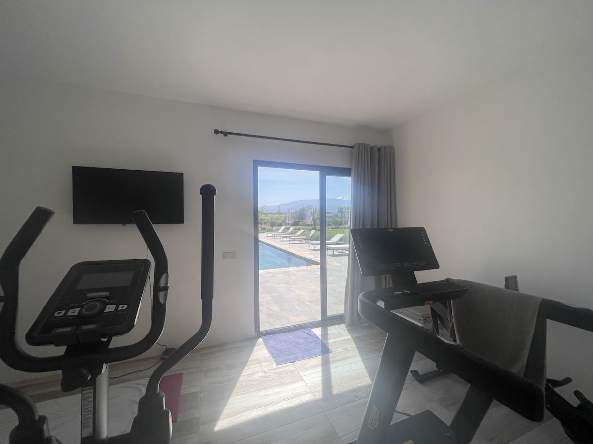 salle de sport vue atlas route ourika marrakech