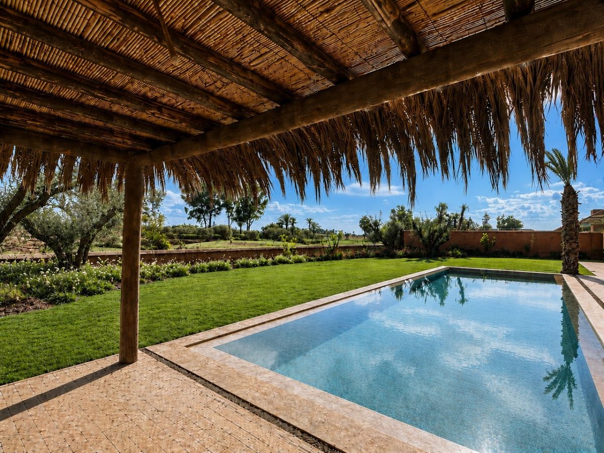 villa front de golf Fairmont Marrakech