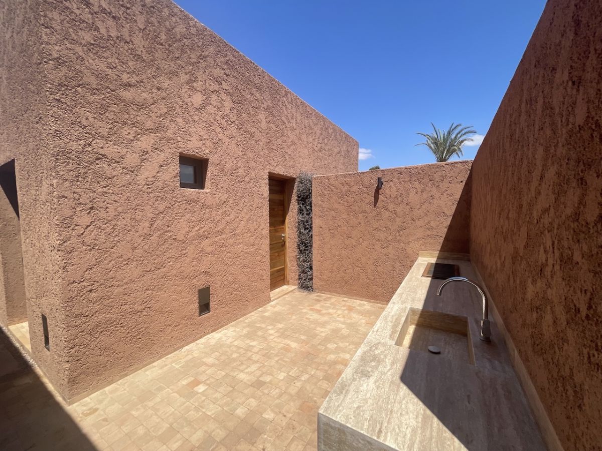 cour villa fairmont marrakech